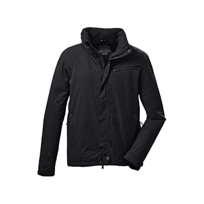 Image of Killtec KOS 26 MN JCKT 38288 000 Men&#039;s Functional Jacket with Roll Up Hood 4XL Black