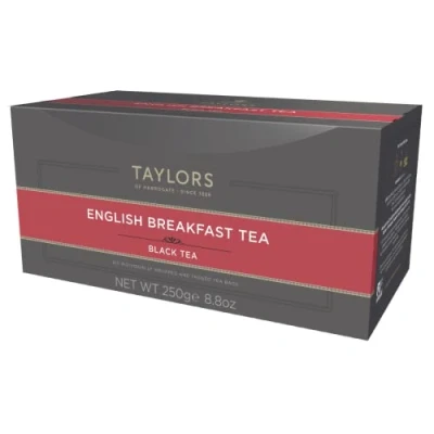 Image of Taylors of Harrogate English Breakfast Tea, 100 Tea Bags (Pack 1, Total Teabags)