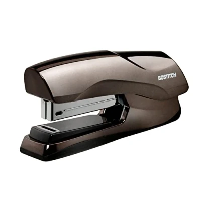 Image of Bostitch Office Heavy Duty 40 Sheet Stapler, Small Stapler Size, Fits into The Palm of Your Hand, Black Chrome (B275 BLKCH)