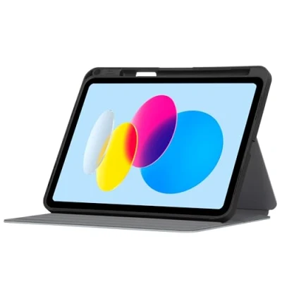 Image of Targus Case for iPad 10th Generation 2022, Click In Durable Protective 10.9 inch, Infinite Viewing Angles with Stand and Magnetic Closure Silver