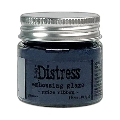 Image of Ranger Tim Holtz Distress Embossing Glaze, Prize Ribbon Blue, 14 g (0.49 oz)