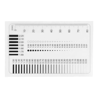 Image of Mountlaser Crack Monitor, Measuring Tool, Width Ruler, Gap Pack of 1