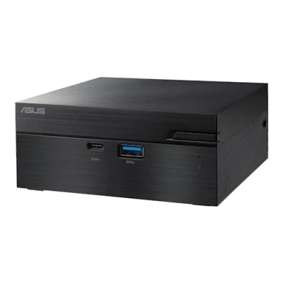 Image of ASUS Mini PC PN41 Barebone (PN41 BBP054MVN), Fanless, Pentium Silver N6000, DDR4 SO DIMM, 2.5&quot;/M.2, VGA, HDMI, USB C, 2.5G LAN, Wi Fi, VESA No RAM, Storage or O/S