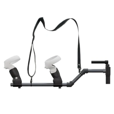 Image of Baomaeyea VR Gunstock for Meta Quest 2,Gun Stock Compatible with Quest2 Controller Grips Enhance Stability and Control Magnetic Rifle Adapter