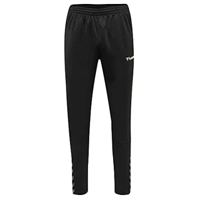 Image of hummel Boys&#039; Authentic Kids Training Trousers Black/White
