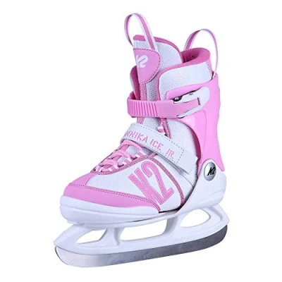 Image of K2 Annika Ice 25C0109 Girls&#039; Skates White/Pink