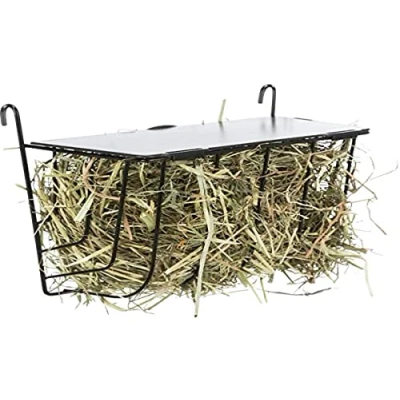 Image of Hanging Hay Holder, 20 x 18 12 cm, Black