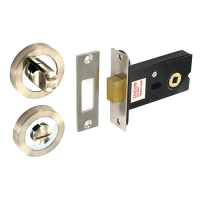 Image of Securit Thumbturn with Deadbolt 50mm SN/CP