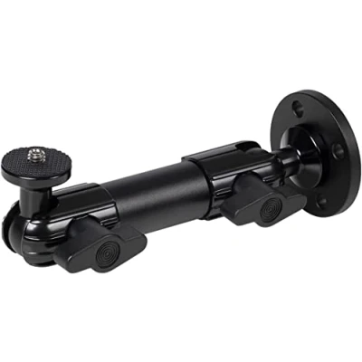 Image of Elgato Wall Mount Horizontal Articulated Arm with 1/4 inch Thread for easy Mounting and Adjusting of Lights, Cameras, Microphones, perfect Streaming, Videoconferencing, Studios