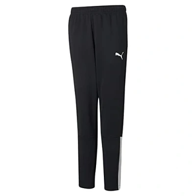 Image of Puma Teamliga Training Pants JR Unisex Tracksuit bottoms for kids, Size: 5 6y, Black/white