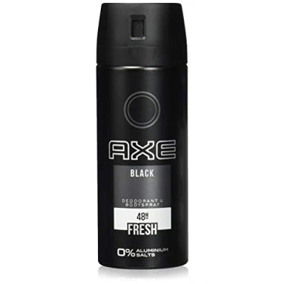 Image of Axe Body Spray Black without Aluminium Salts (3 x 150 ml)
