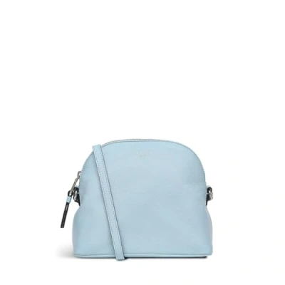 Image of RADLEY London Chelsea Mini Ziptop Crossbody for Women, in Icicle Grained Leather, with Adjustable Strap
