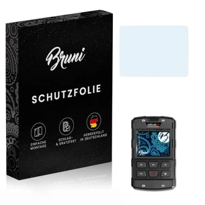 Image of Bruni Screen Protector compatible with XP Detectors Deus II Film, crystal clear Protective Film (2X)