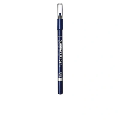 Image of Rimmel Scandal Eyes Waterproof Eyeliner, Blue, 1.3 g Pencil