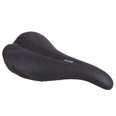 Image of WTB Pure Medium Cromoly Black Saddle, Cromoly/Black