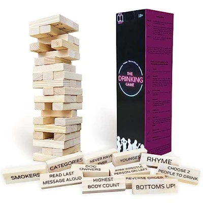 Image of Prezey Fun Party Drinking Games For Adults, Students, Couples, Games, Hen and Stag Do Two in One