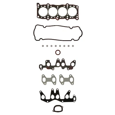 Image of 5893661, 5893663 Gasket Set, cylinder head AJUSA 52103600 with gasket, valve stem seals FIBERMAX FIAT: Punto I Hatchback