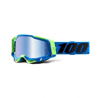 Image of 100% Racecraft II Fremont Motocross Goggles (Blue/Black, One Size)