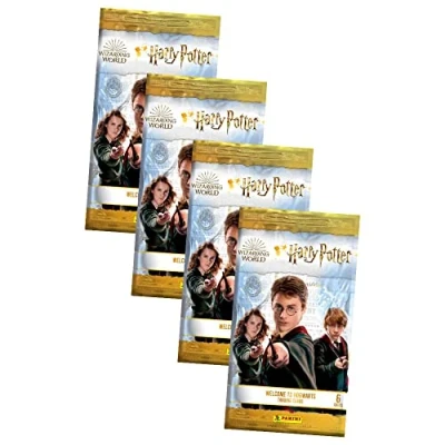 Image of Panini Harry Potter Cards Series 2 Welcome to Hogwarts Trading 4 Boosters