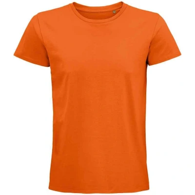 Image of SOLS Unisex Adult Pioneer Organic T Shirt (Orange) Size X Small