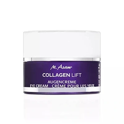 Image of M. Asam collagen LIFT eye cream (30 ml) Firming under minimises lines &amp; wrinkles, improves elasticity beautifies the contour, skin care for all types, vegan