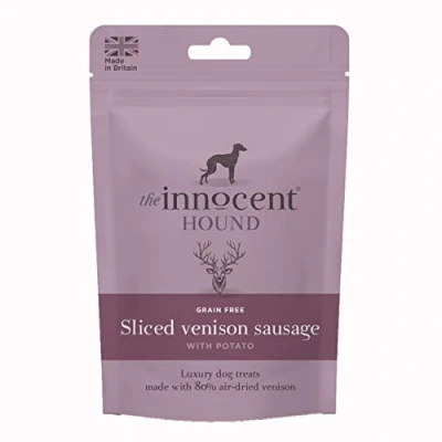 Image of Innocent Hound Grain Free Sliced Venison Sausages 10X70G