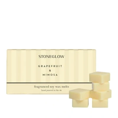 Image of Stoneglow Modern Classics Collection Grapefruit &amp; Mimosa 192 grams Scented Wax Melts (Yellow)