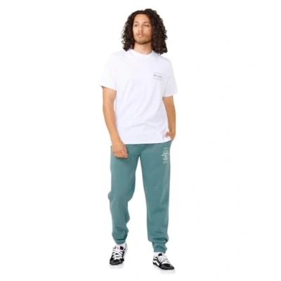 Image of Rip Curl Men&#039;s Icons of Surf Track Sweatpants, Stone Green, X Large