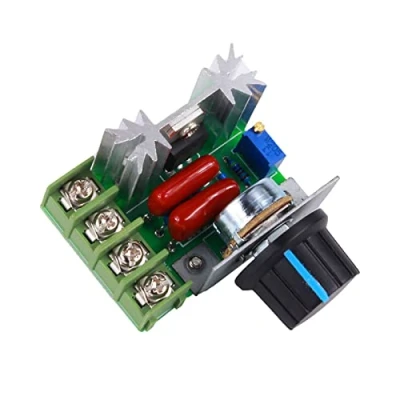 Image of FTVOGUE 2000W AC Motor Speed Controller 50 220V 25A Adjustable Voltage Regulator Electronic Dimmer Thermostat Governing