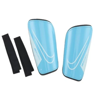 Image of NIKE Performance Mercurial Hardshell Shin pads, Size: Small, blue fury/black/glacier