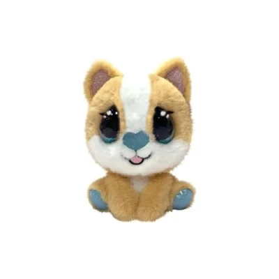 Image of EyeLuvs: Cohen the Corgi 8 inch Plush with Magical Glittery Eyes Shake and Watch Their Sparkle Collectible for Kids Ages 3+