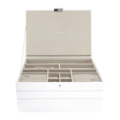 Image of Stackers Taupe Supersize Jewellery Box Set of 3