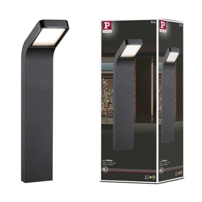 Image of Paulmann 94746 LED outdoor luminaire bollard light Kulma seawater resistant IP44 500mm 3000K 7.5W 520lm 230V anthracite aluminium warm white
