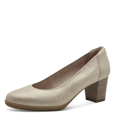 Image of Tamaris Women&#039;s 1 22451 44 Pump, Champagner, 6.5 UK