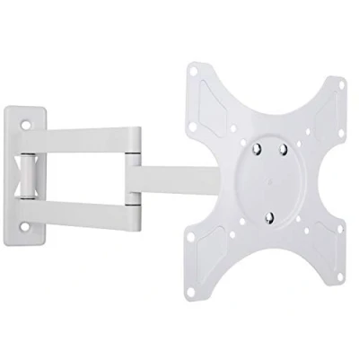 Image of Techly 023820 Wall Mount for LED LCD TV 19 37 Inches Tilting 3 Joints White