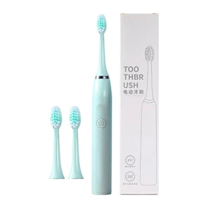 Image of BAYORE Ultrasonic Electric Toothbrush With Brush Heads For 180 Days 5 Modes Clean 3 Dynamics 2 Minute Timer Adults Ipx7