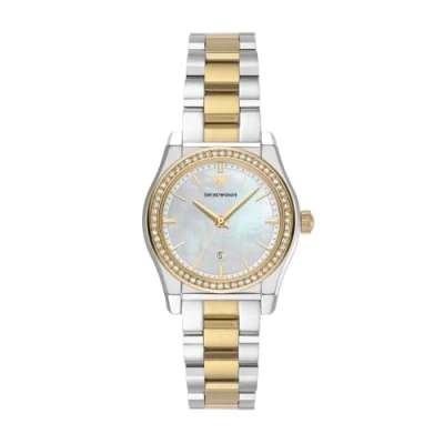 Image of Emporio Armani Men Analog Quartz Watch with Stainless Steel Strap AR11558