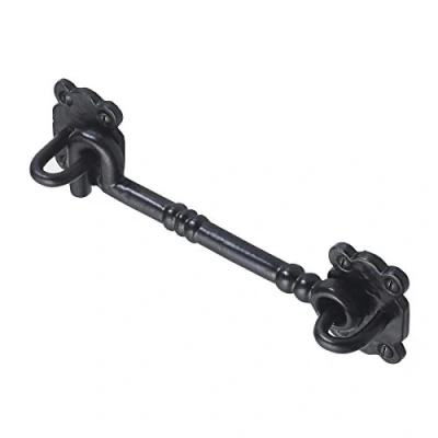Image of A. Perry 4375 0305BA 305mm Old Hill Ironworks Cabin Hooks, Black Antique