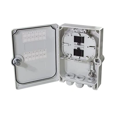 Image of LogiLink FB124E FTTH/FTTB Connection Box for Max. 24 Fibre 6X LC/QD or SC/DX
