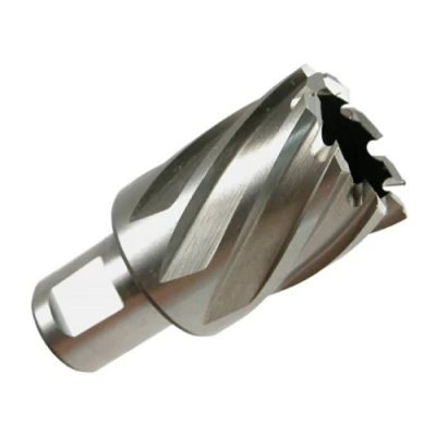 Image of 13mm Broaching Cutter for Magnetic Drill Universal Fitting Mag Drilling Bit Annular 12 32mm Diameter x 25 mm Length HSS Rotabroach Type Broach Hole Steel