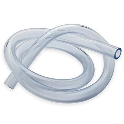 Image of Easyboost Transparent Fuel Hose 5mm Resistant Reinforced for Scooter Motorcycle 50 Vespa Cross MX Brush Cutter Garden Mower Chainsaw Quad High Strength Flexible 50cm