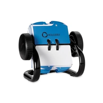 Image of Rolodex Business Card Tray Black Small