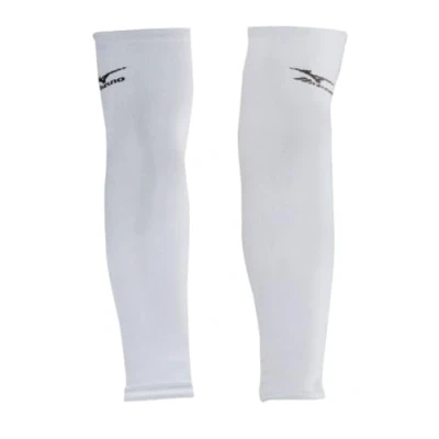 Image of Mizuno Women&#039;s Arm Sleeves, White, OSFM