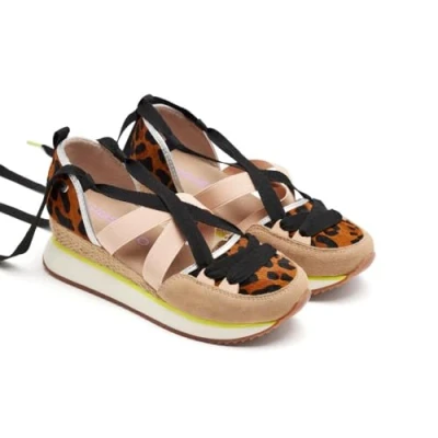Image of GIOSEPPO Women&#039;s Ludlow Sport Sandal, Leopard, 6 UK