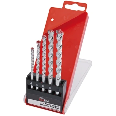 Image of Draper Redline Metric Masonry Drill Set (5 Piece)