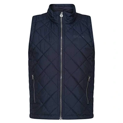 Image of Regatta Zion&#039; Diamond Quilted Fully Lined Insulated Bodywarmer Bodywarmers Navy, 13 Years