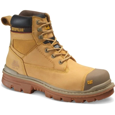 Image of Caterpillar CAT Workwear Mens Gravel 6&quot; Lace Up Leather Safety Boots