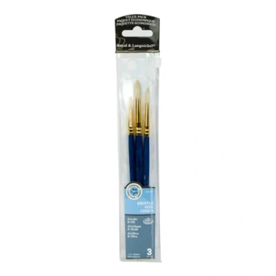 Image of Royal &amp; Langnickel Oil And Acrylic Round Brushes