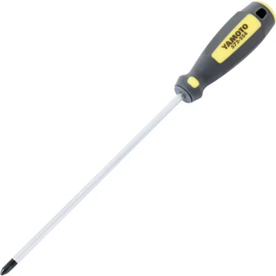 Image of Yamoto Tri line Phillips Screwdriver, No.2 Tip, 200mm Blade