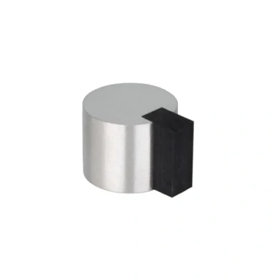 Image of EVI Herrajes I 193/24 Door stop, ADHESIVE, finish matt inox (Stainless steel, 24mm)
